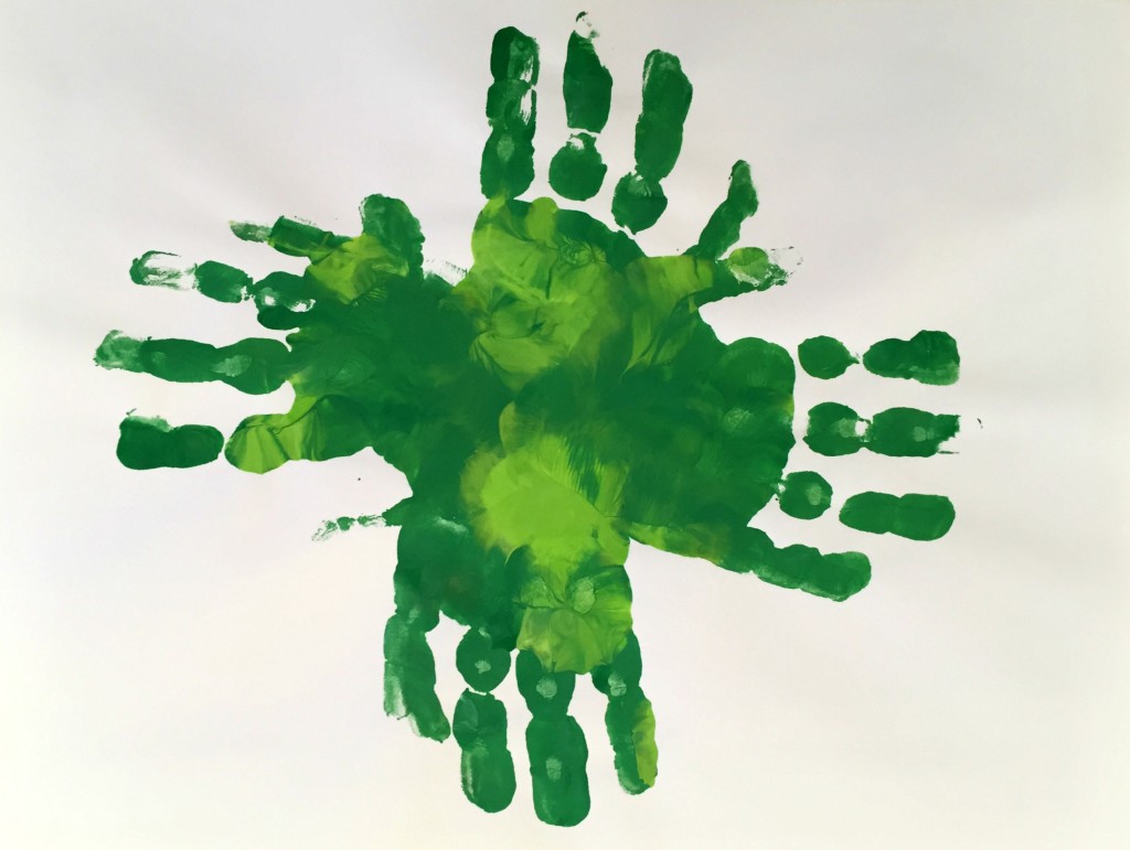 Preschool Handprint Calendars