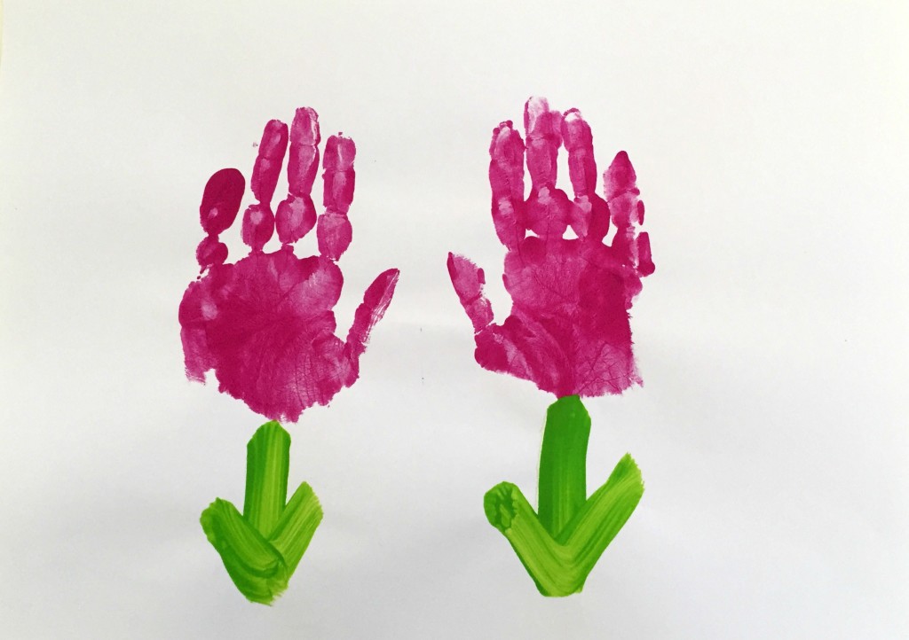 Preschool Handprint Calendars