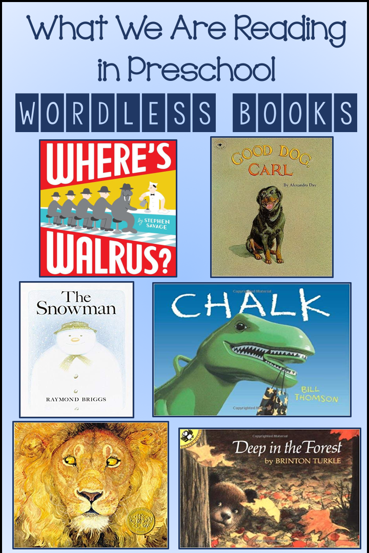 What Are We Reading  Wordless Books  Ms. Stephanie's Preschool