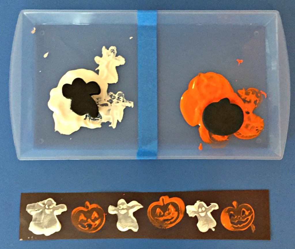 Halloween Activities in the Preschool Classroom - Halloween Patterning 1