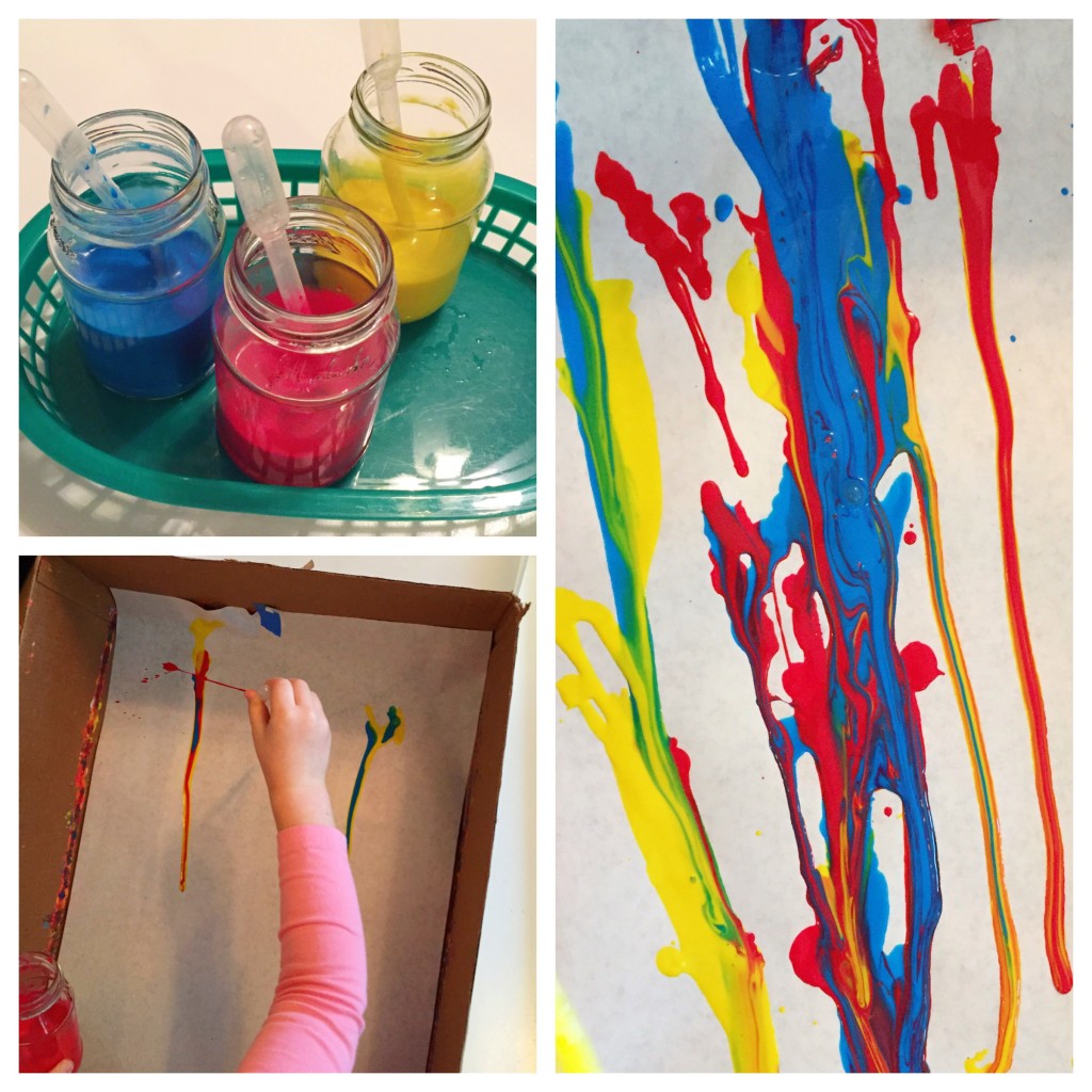 STEAM Activities in the Preschool Classroom - Drip Painting
