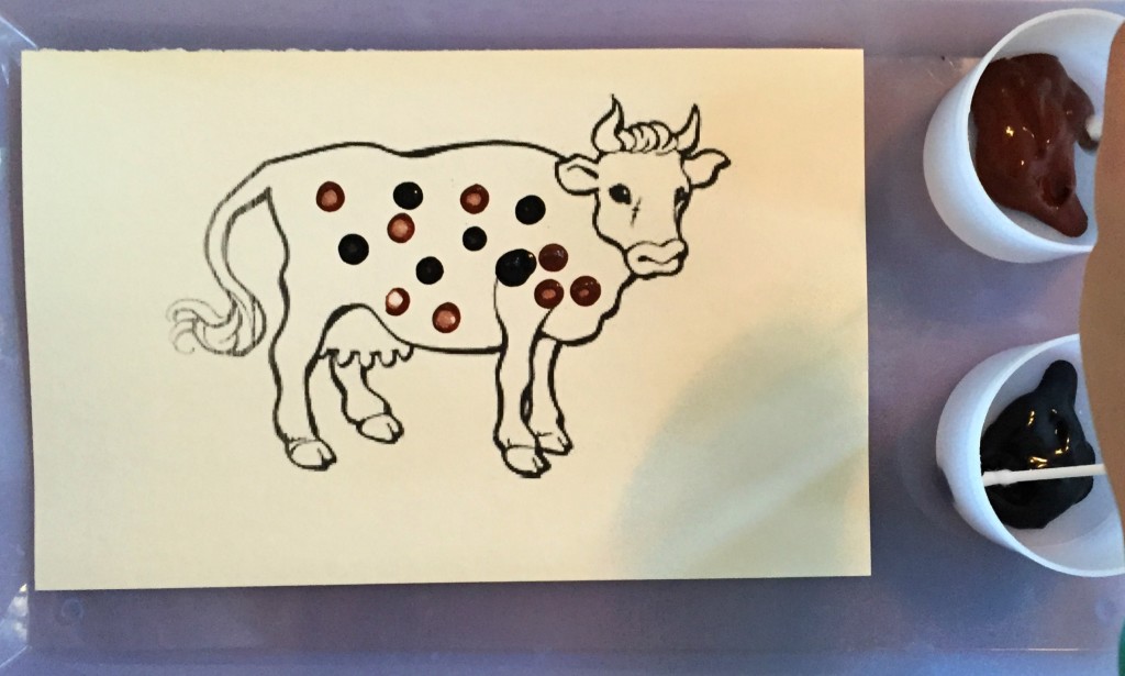 Farm Animals in the Preschool Classroom - Spotted Cow