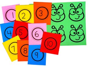 Number Order Caterpillar Template