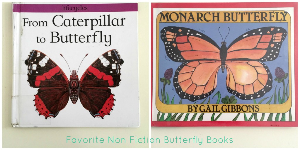 Butterfly Books in the Preschool Classroom - Non-fiction books