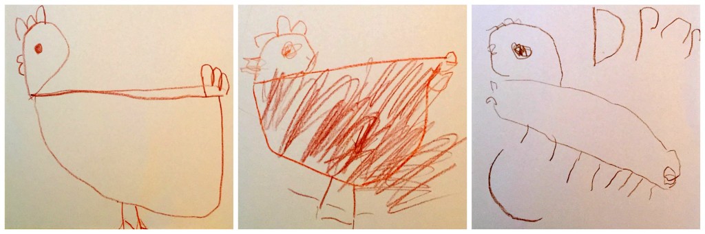 Drawing in the Preschool Classroom - The Little Red Hen