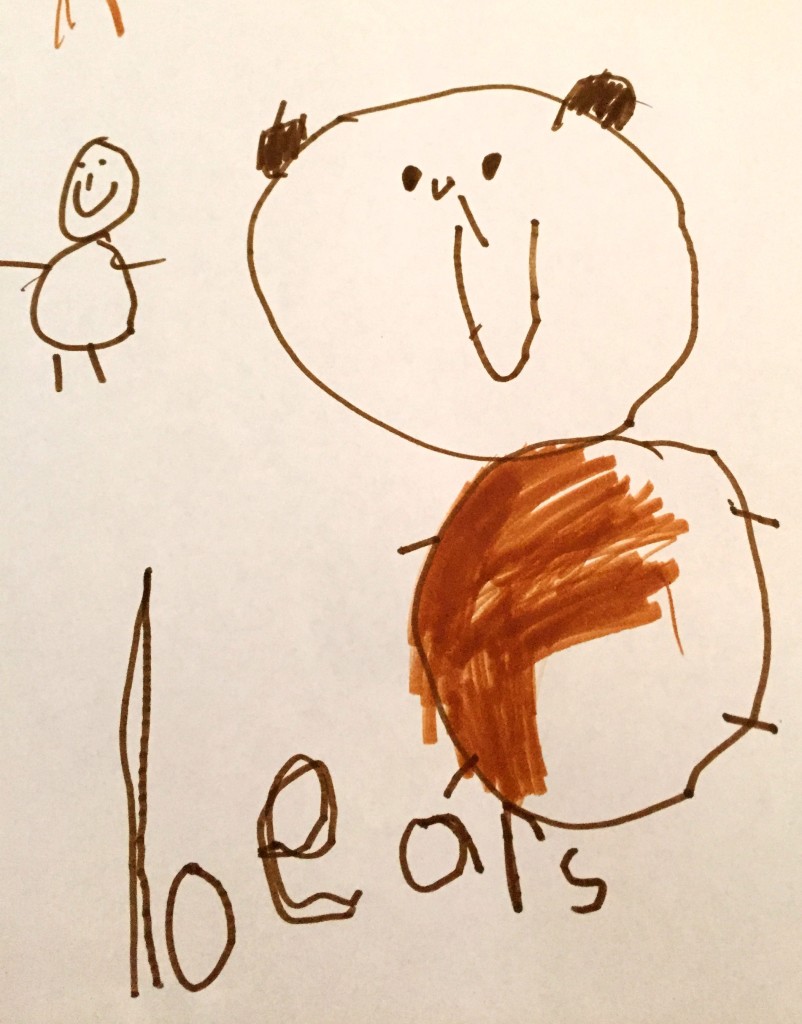 Teddy Bear Day activities for Preschoolers - Drawing bears