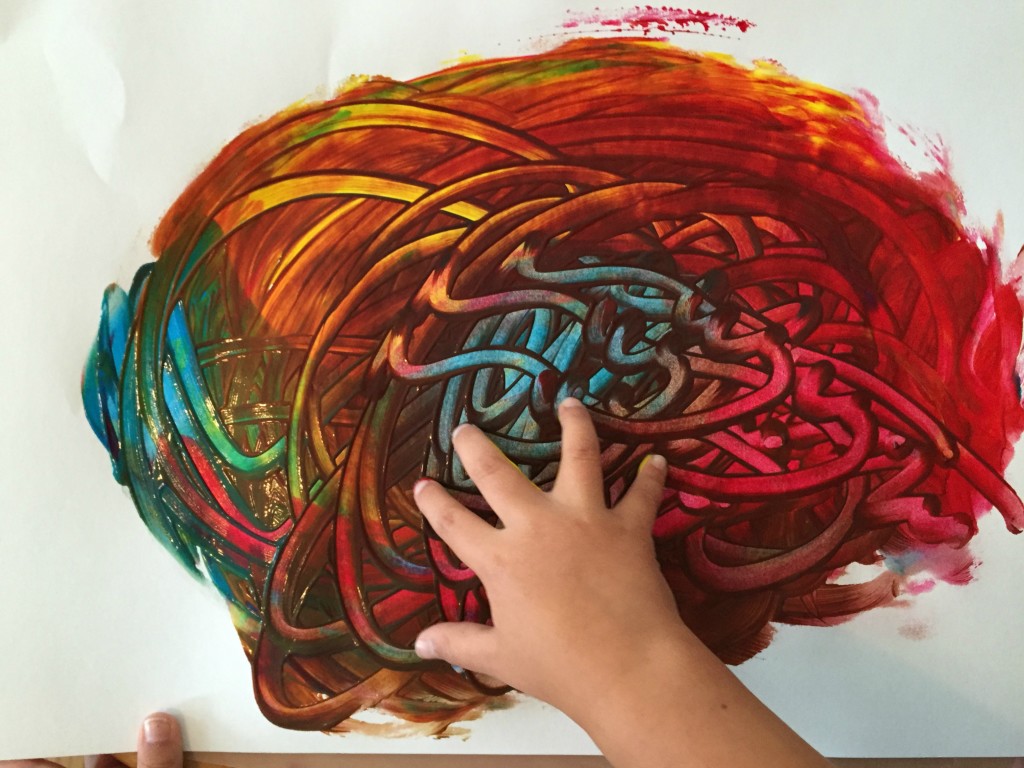 Art Projects for the Preschool Classroom - Finger Painting