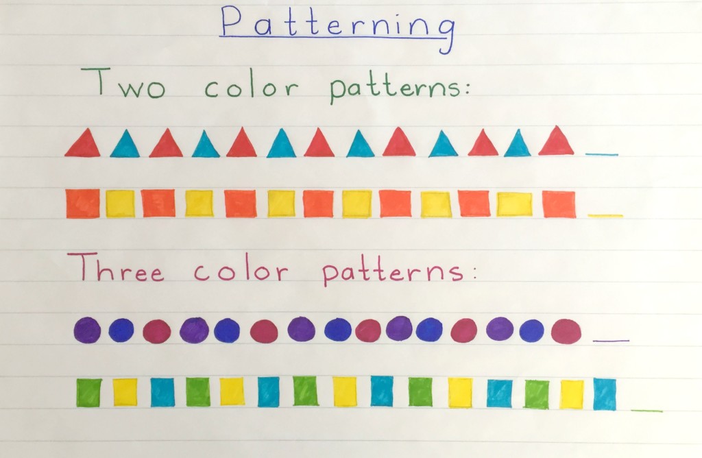 Two and Three Color Patterning