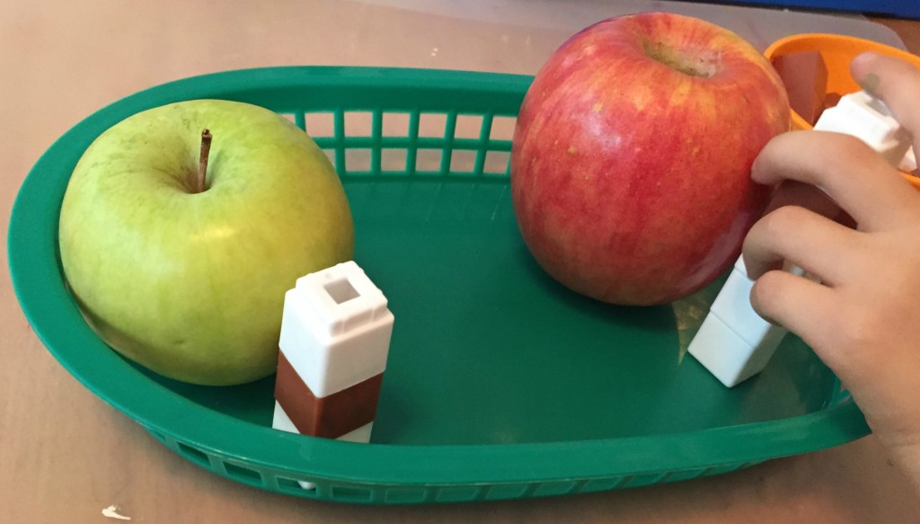 Apple Activities in the Preschool Classroom - Measuring