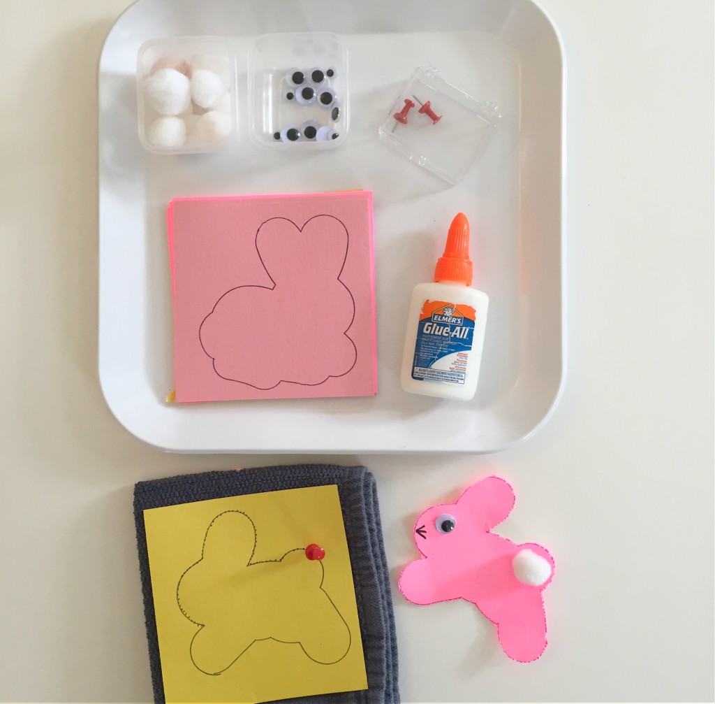 Easter Shelf Activities for the Preschool Classroom - Pin Poking