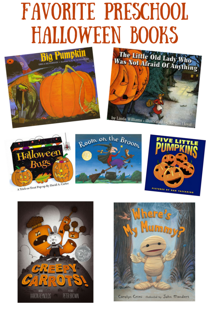 Favorite Preschool Halloween Books 