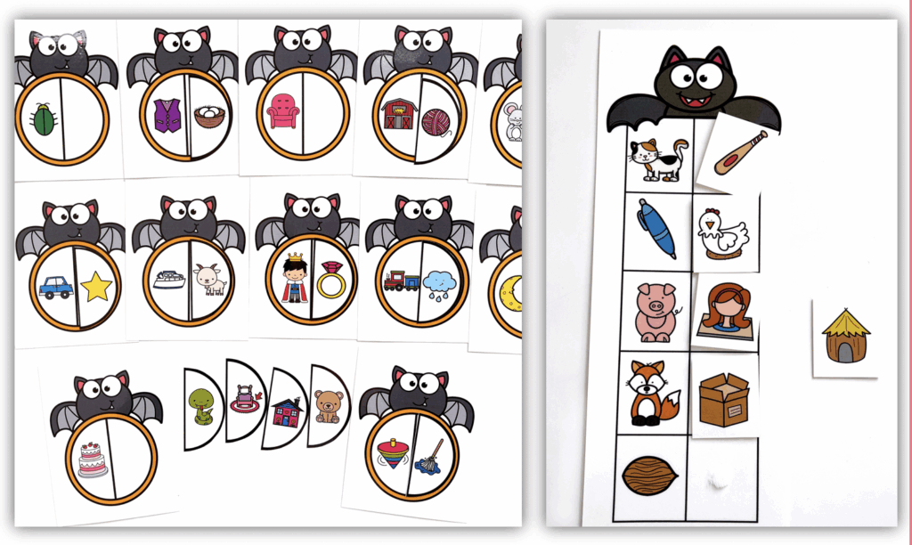 Bat Rhyming Activities