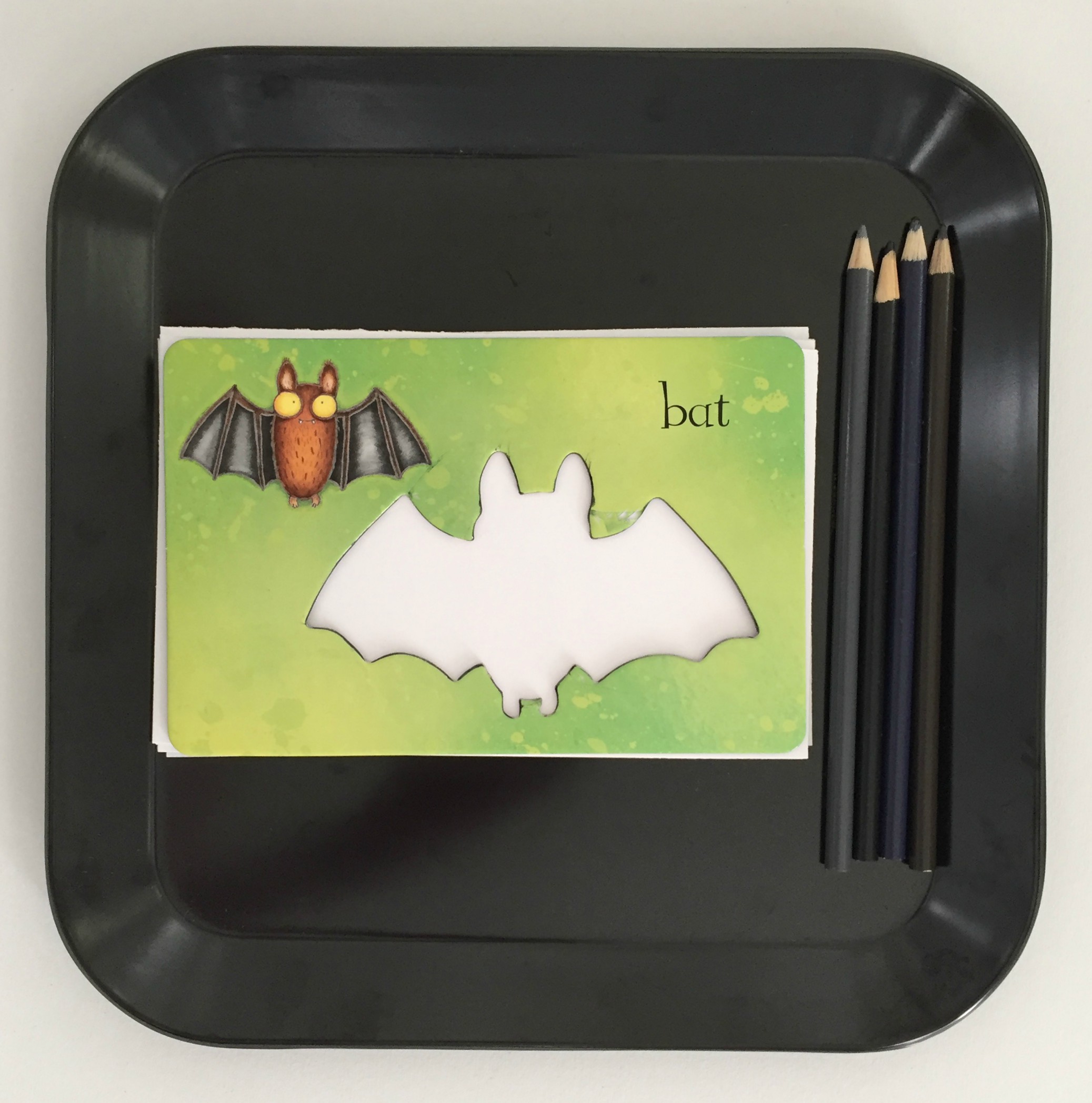 Bat Scissor Work - Ms. Stephanie's Preschool