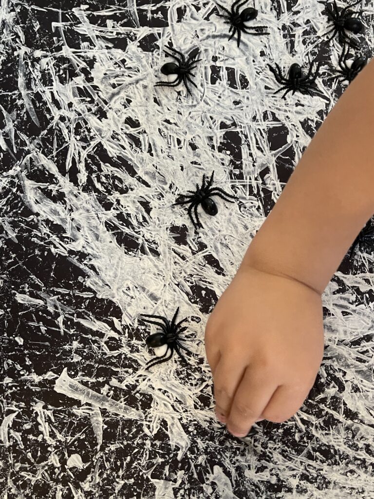 Spider Marble Painting