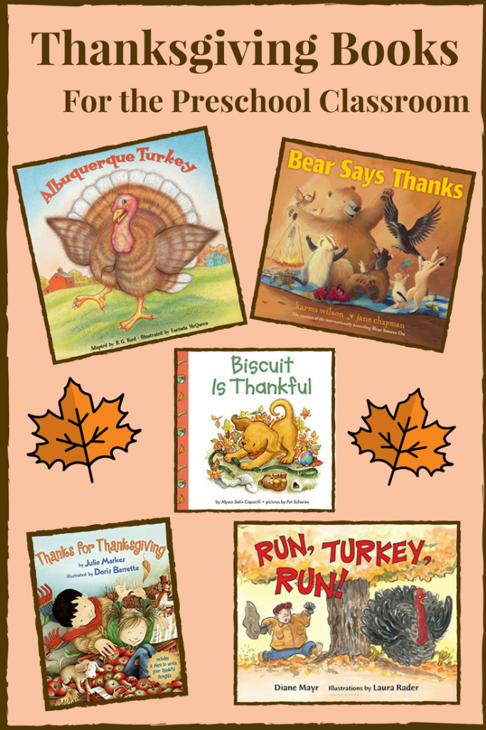 Thanksgiving Books for the Preschool Classroom