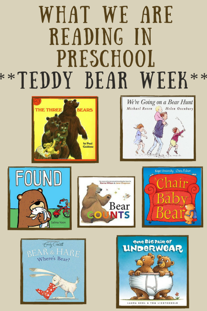 What We Are Reading - Teddy Bear Week