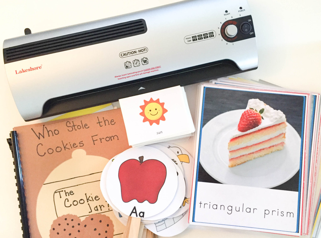Purchases for the Preschool Classroom - Laminator and Printers