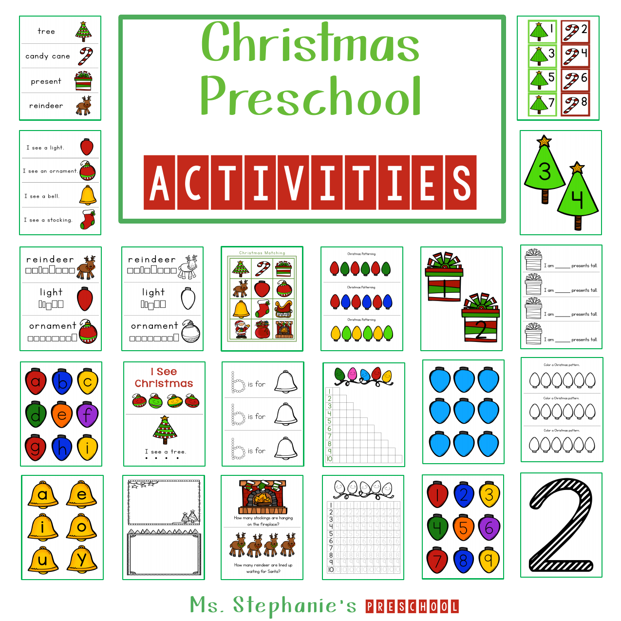 Christmas - Ms. Stephanie's Preschool