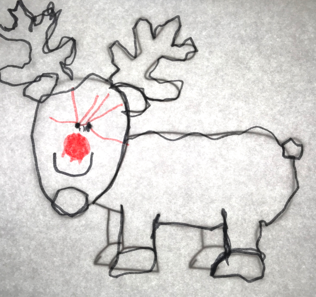 Reindeer Lightbox - Christmas Reindeer Projects