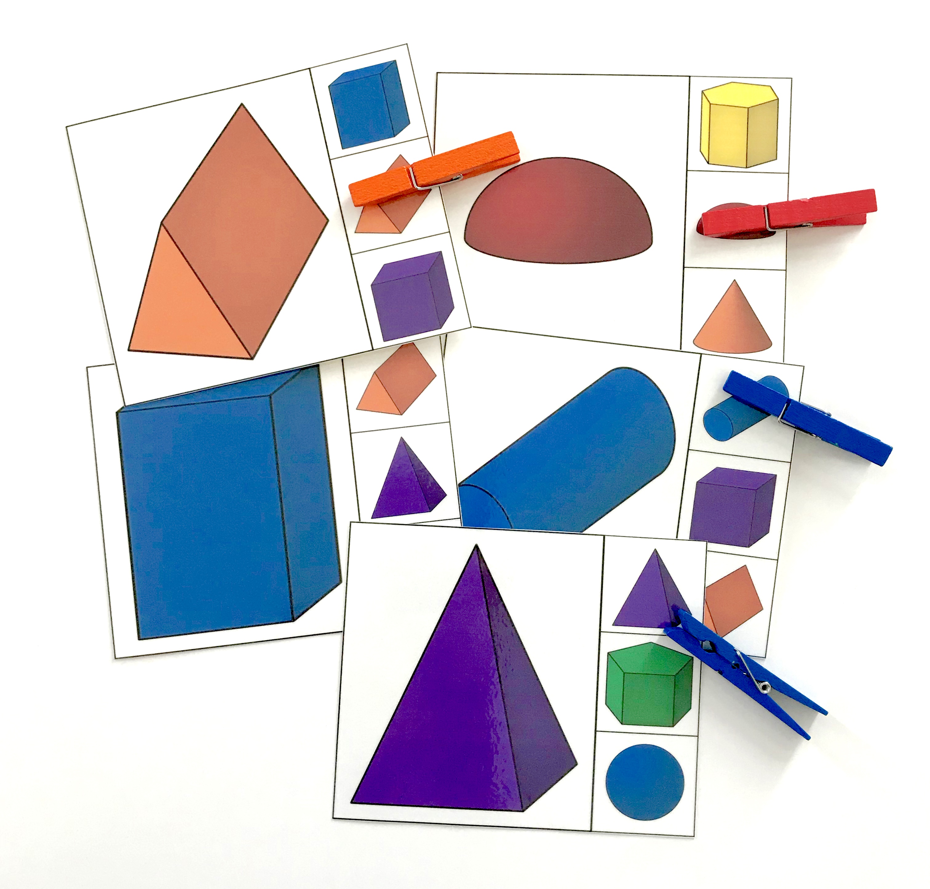 3D Shapes  Display – Primary Stars Education