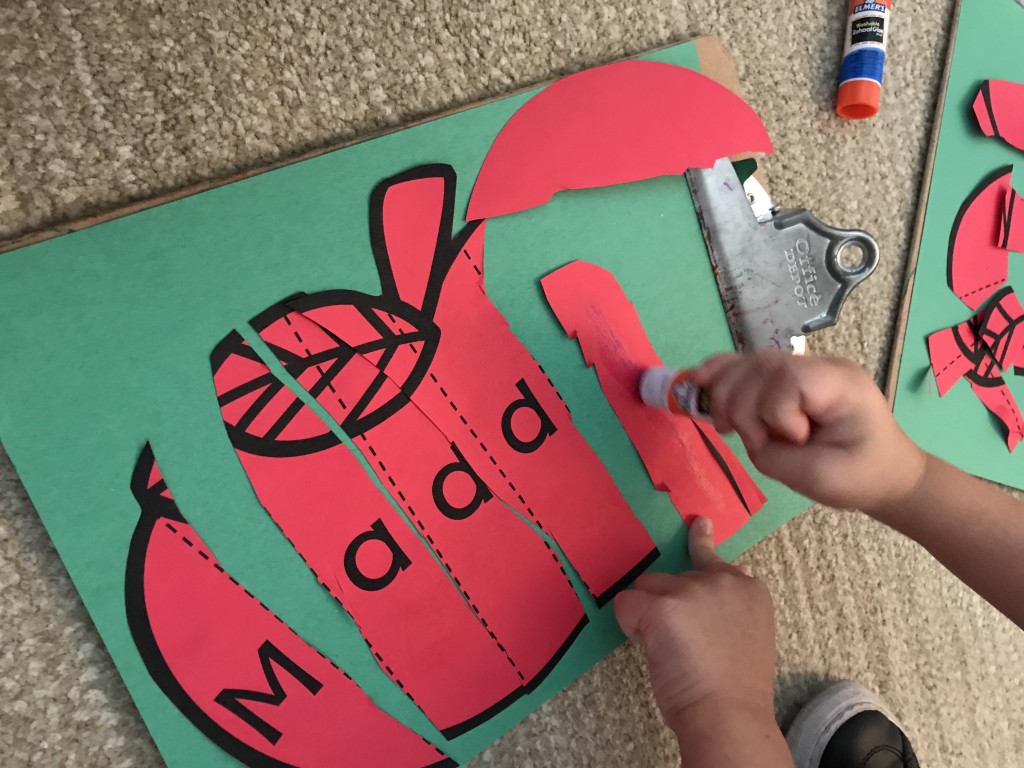Preschool Apple Craft 