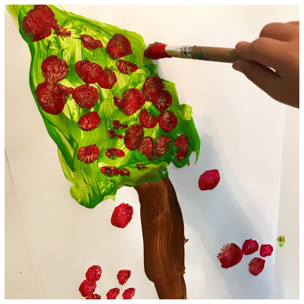 Apple Theme - Apple Activities for the Preschool Classroom Apple Tree Painting 
