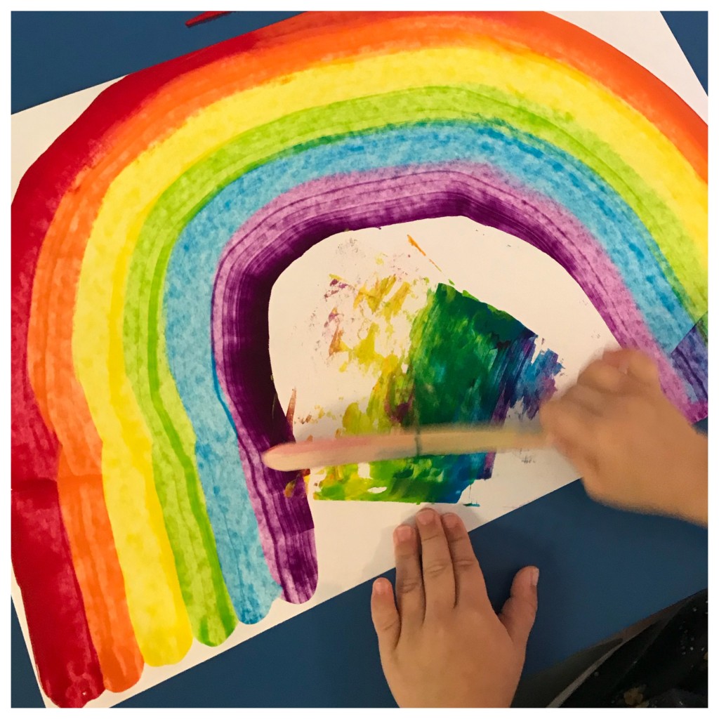 Rainbow Activities for the Preschool Classroom - Art