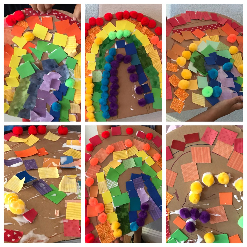 Rainbow Activities for the Preschool Classroom - Art 