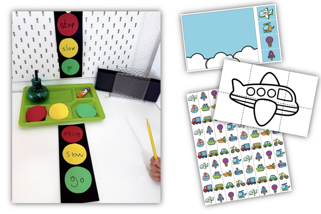 Transportation Fine Motor and Craft Activities