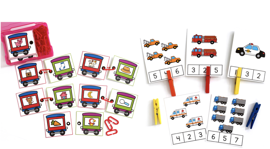 Transportation Math and Literacy Activities