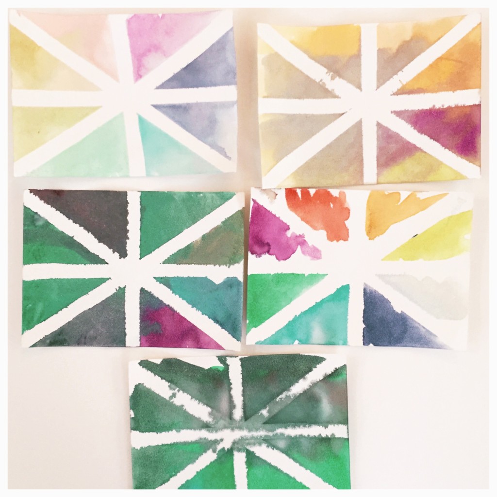 Quick and Easy to Prep Preschool Art Projects - Watercolors