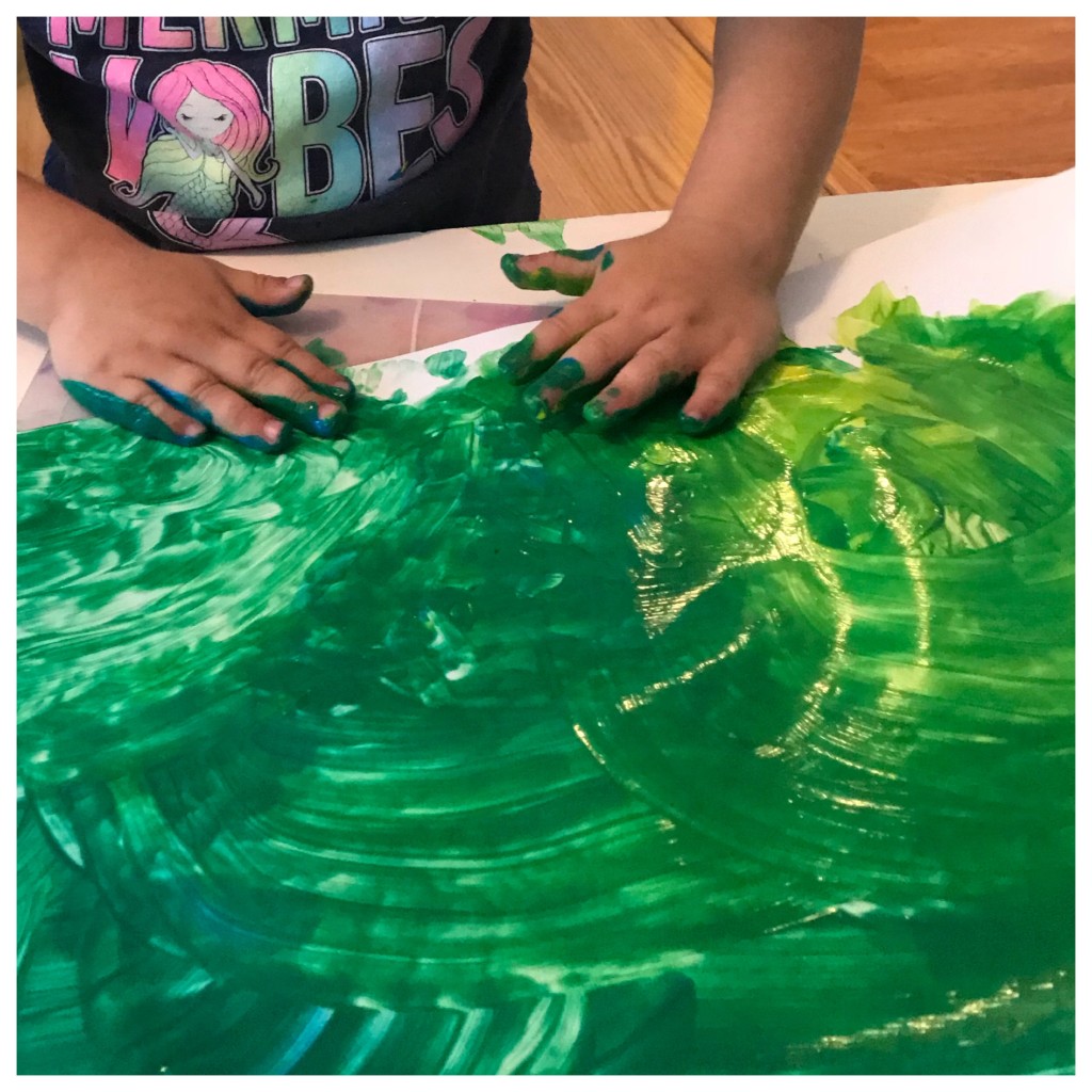 Quick and Easy to Prep Preschool Art Projects - Finger Painting