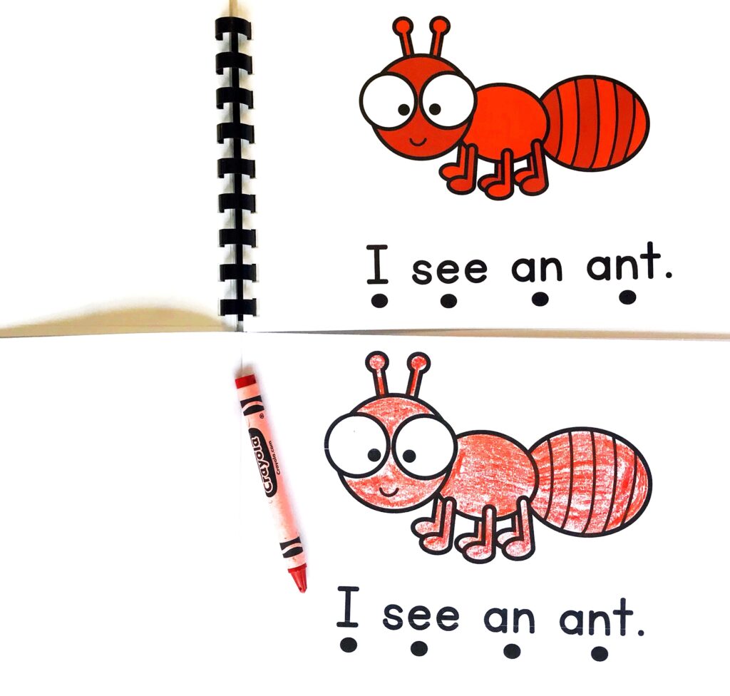 Insect Emergent Reader I See