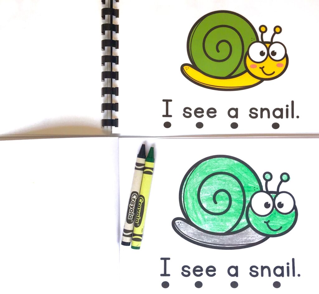 Insect I See Emergent Reader