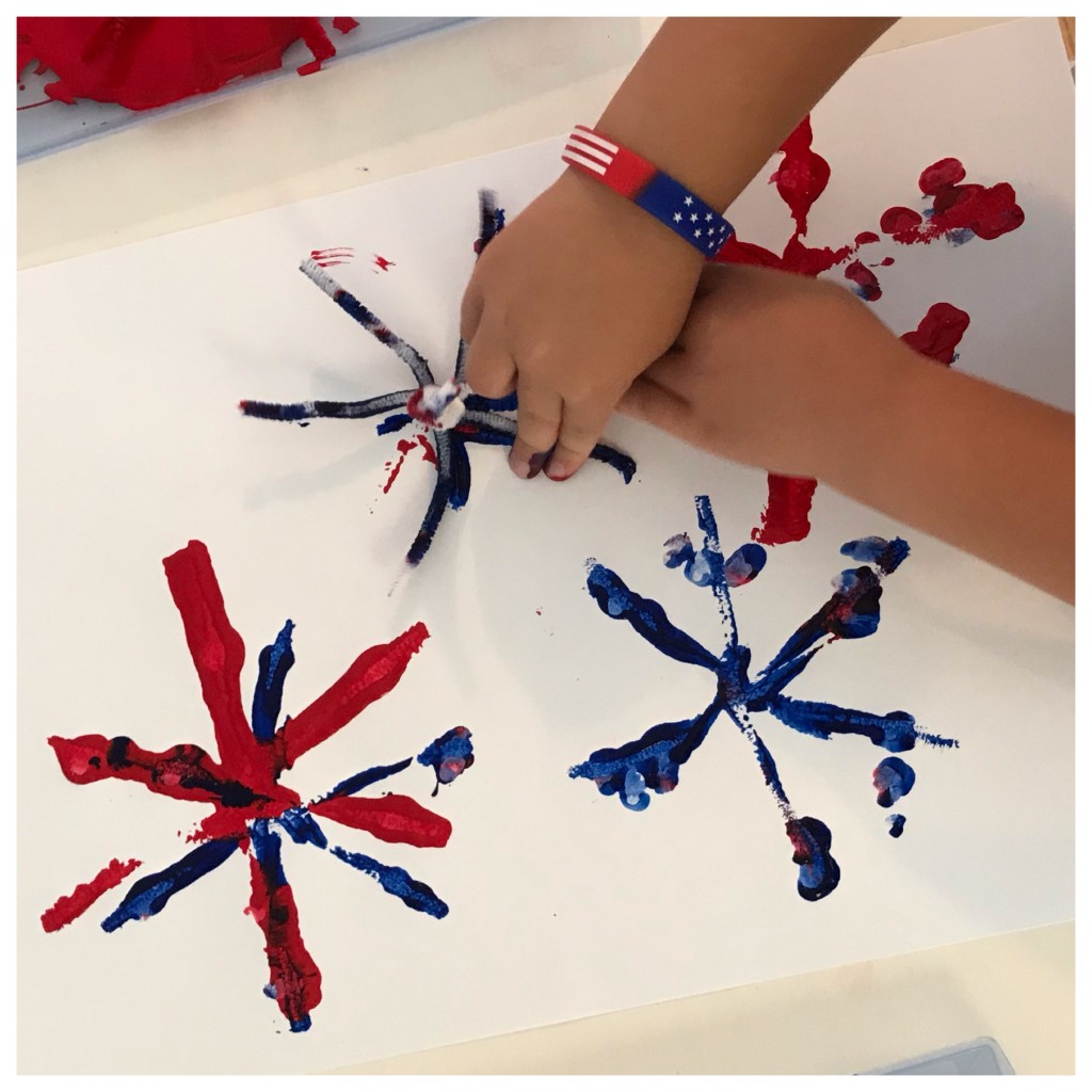 4th of July Projects for the Preschool Classroom - Fireworks