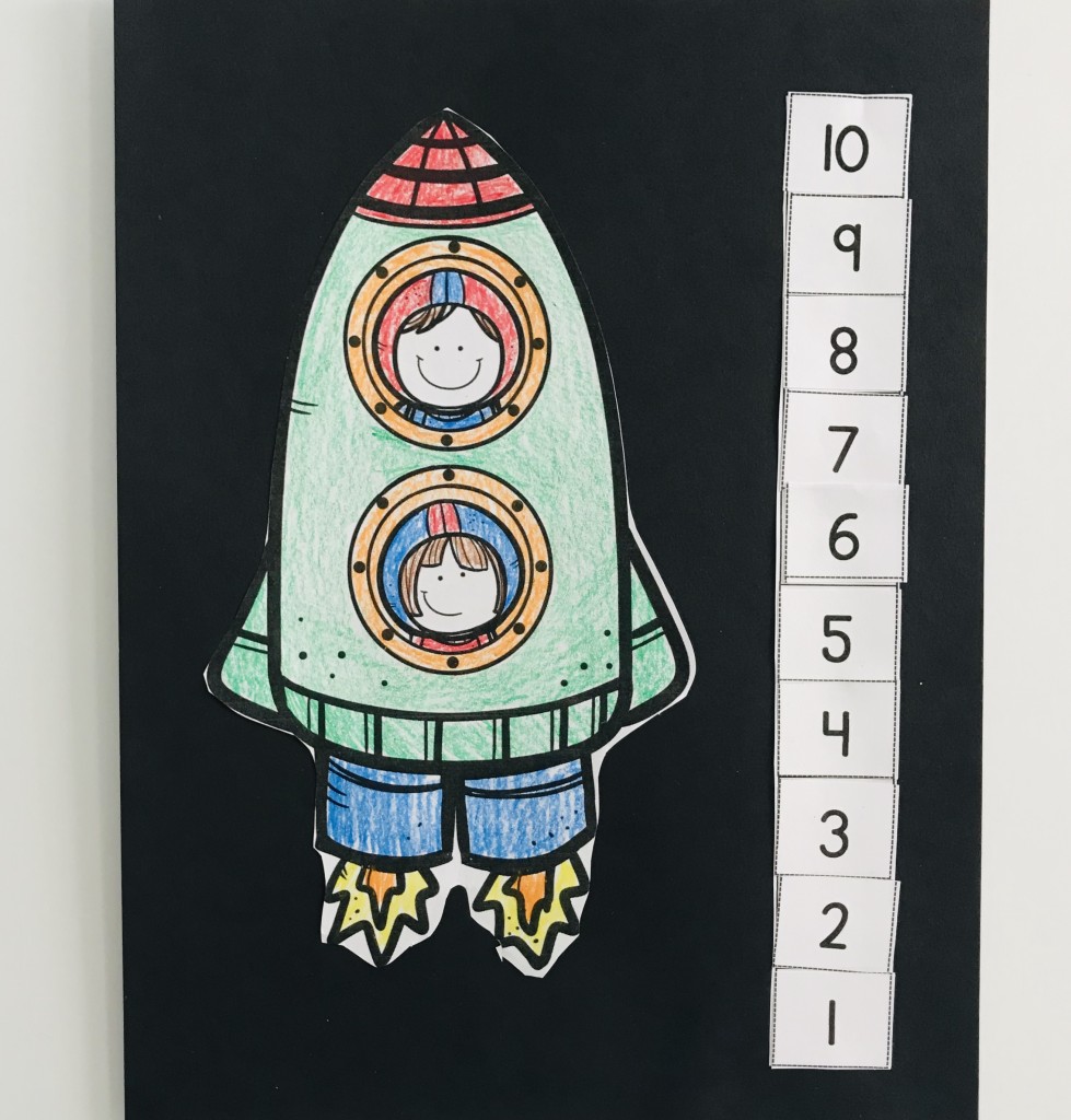 Space Activities for the Preschool Classroom Blast Off Printable 