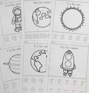 Space Activities for the Preschool Classroom - Ms. Stephanie's Preschool