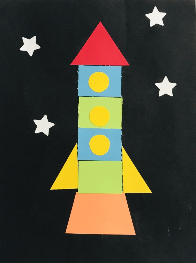 Space Activities for the Preschool Classroom Rocket Shape Project 