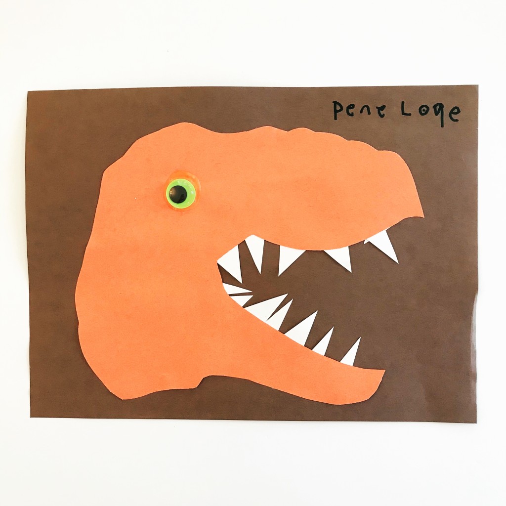 Dinosaur Preschool Activities - T-Rex Craft