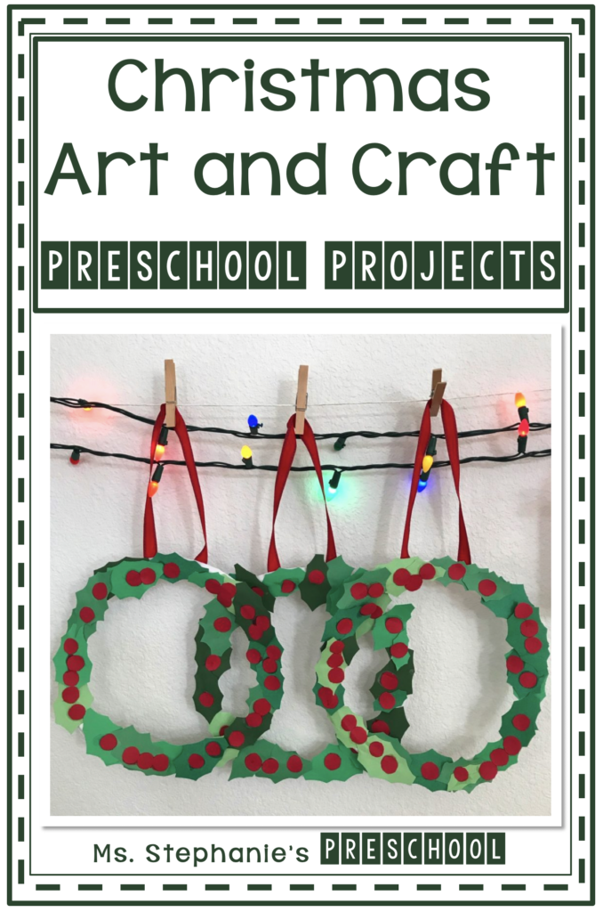 December Art and Craft Preschool Projects