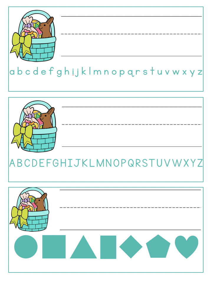 Easter name tags 