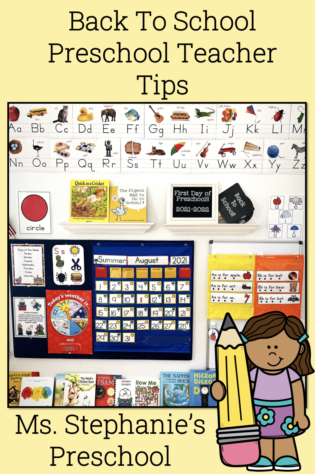 Back to School Tips for the Preschool Teacher - Ms. Stephanie's Preschool