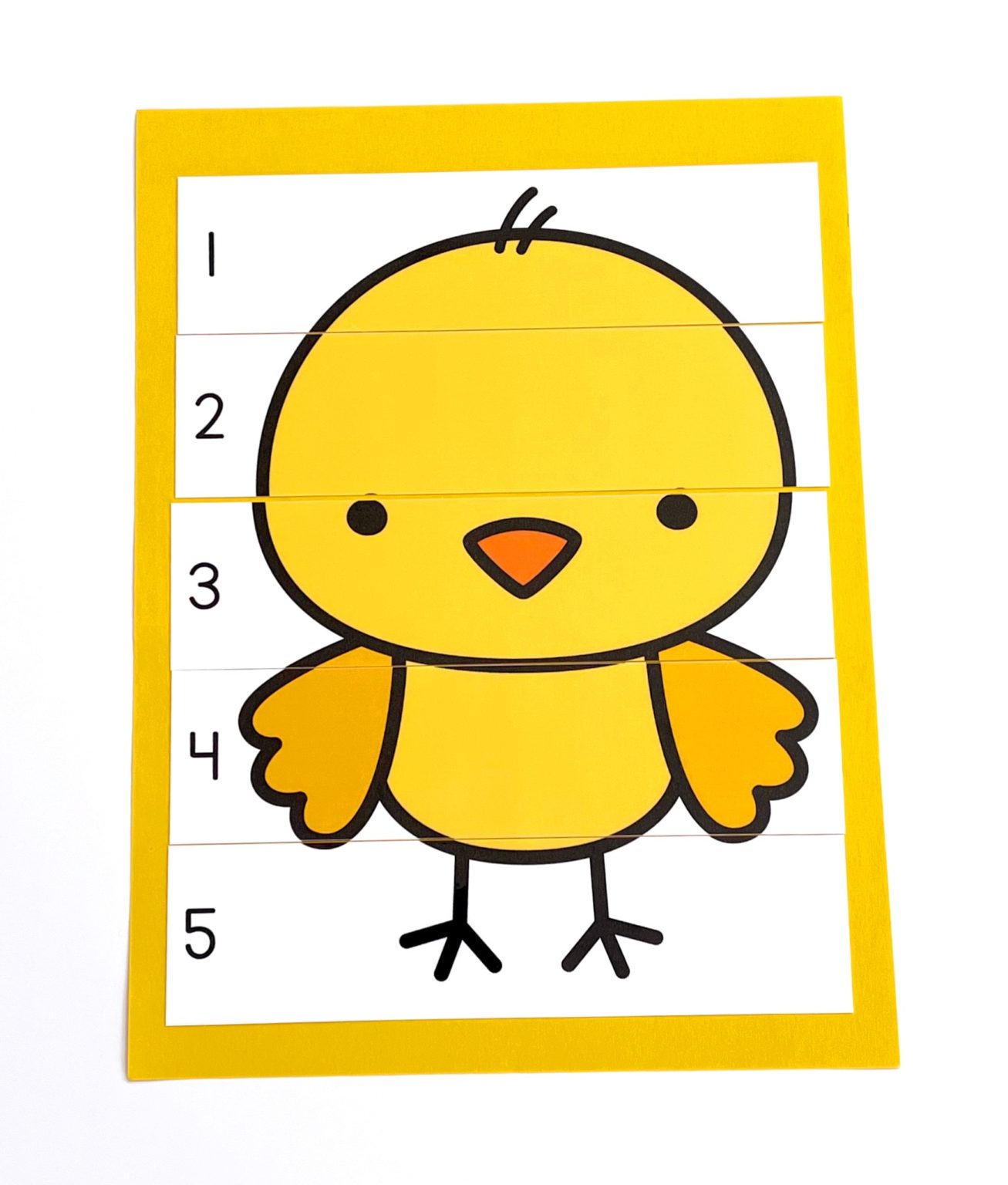 Farm Animals and Friends Number Order Puzzles - Ms. Stephanie's Preschool