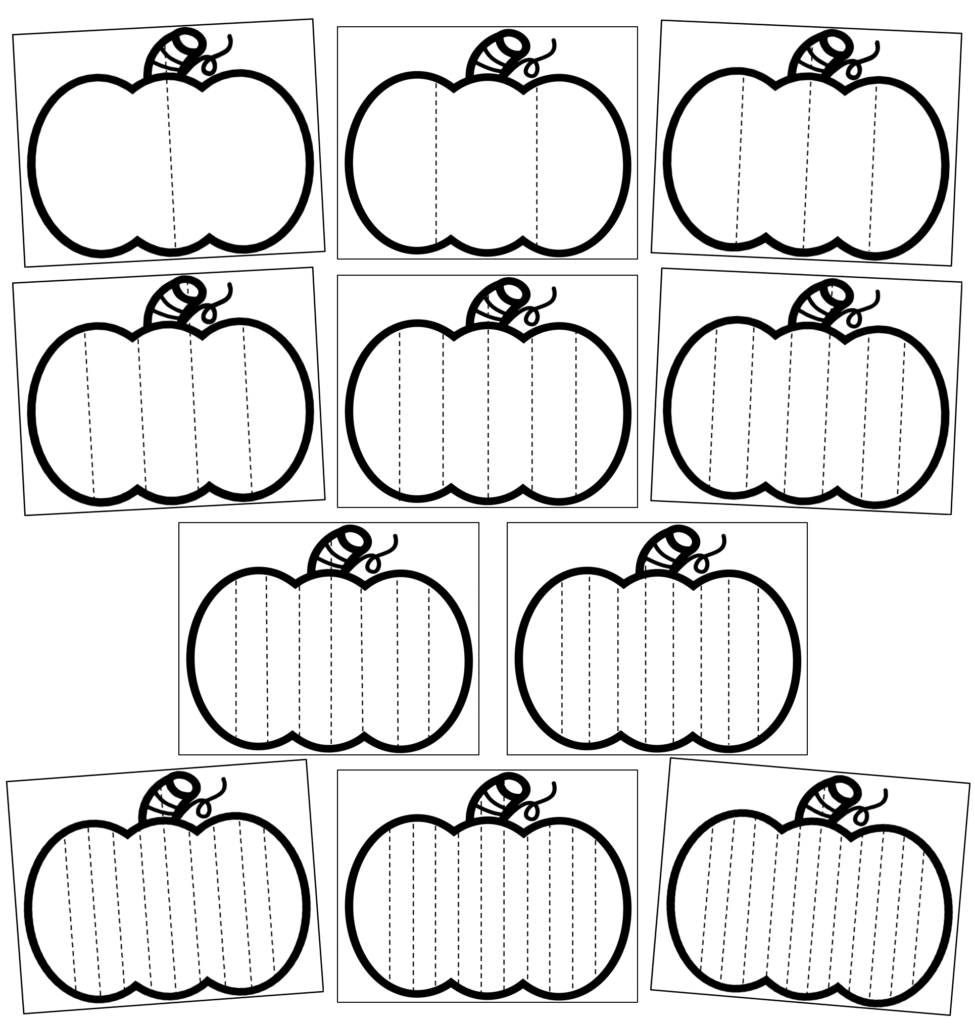 Pumpkin Name Craft Activity Ms Stephanie s Preschool