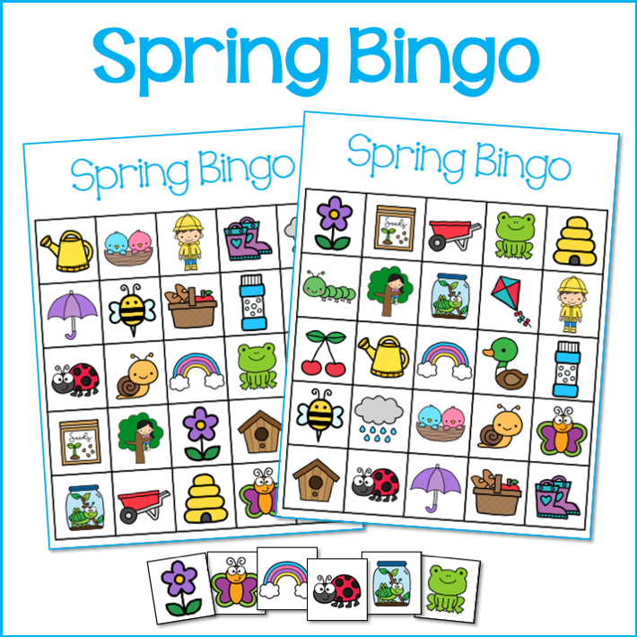 Spring Preschool Bingo - Ms. Stephanie's Preschool