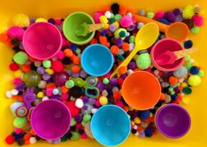 Ice Cream Sensory Bin