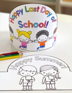 Last Day of School Crowns