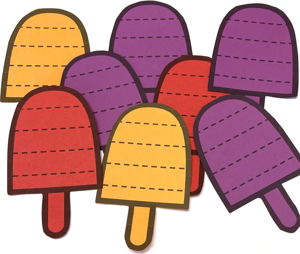 Summer Preschool Popsicles 