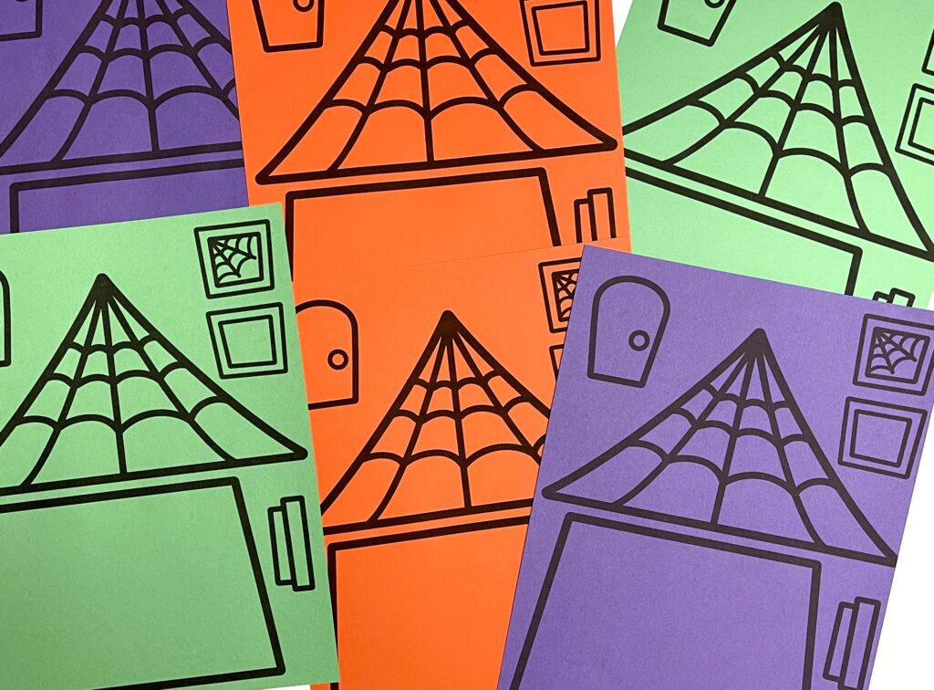 Printing Haunted House Templates 