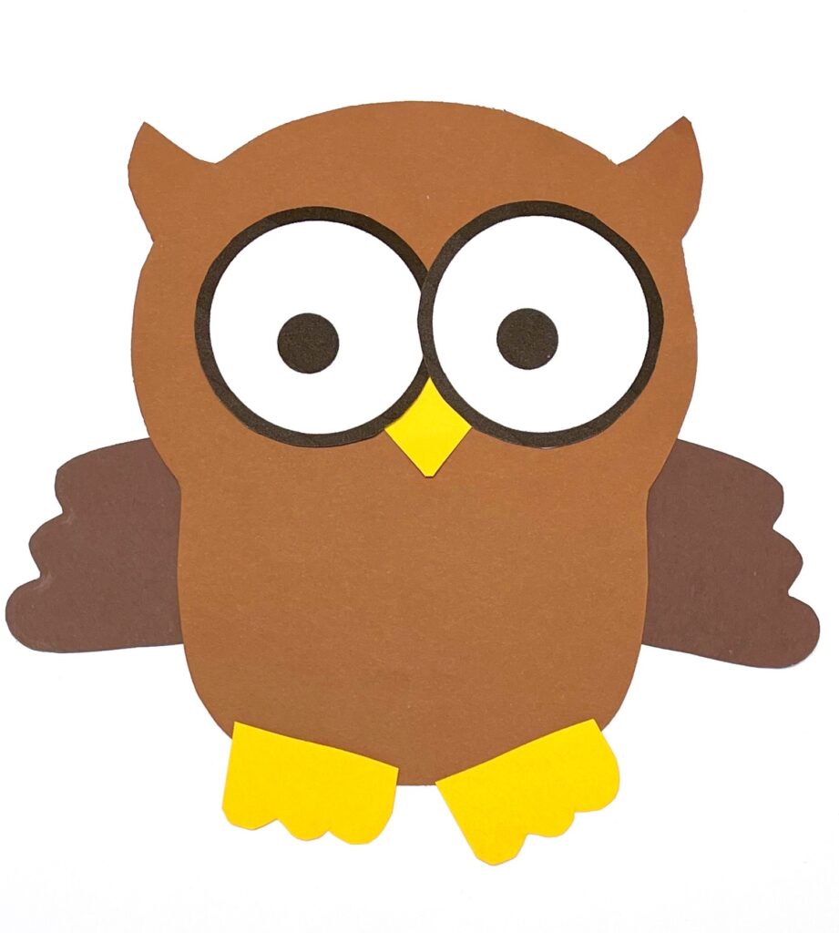 Quick Preschool Owl Craft